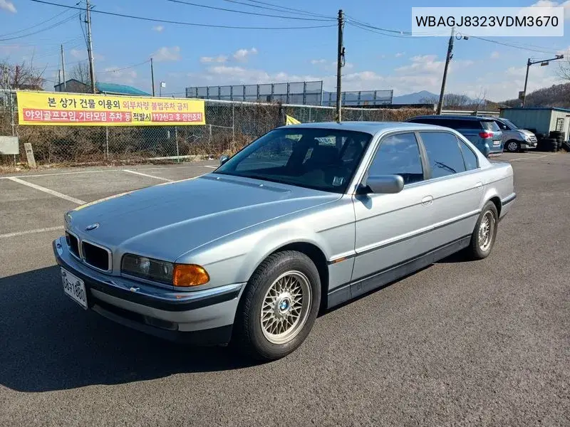 7 Series 740Il E38 VIN: WBAGJ8323VDM3670 Lot: 39074504