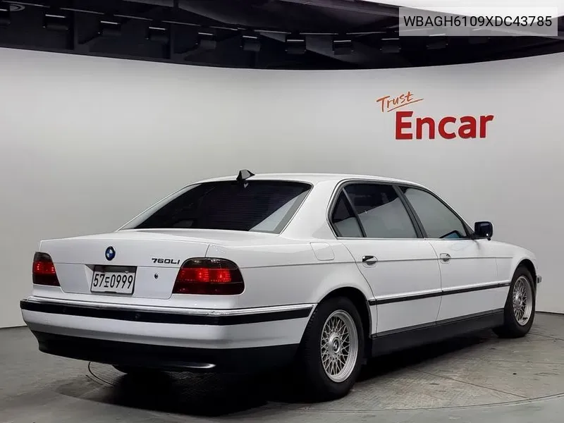 7 Series 735Il E38 VIN: WBAGH6109XDC43785 Lot: 38876719