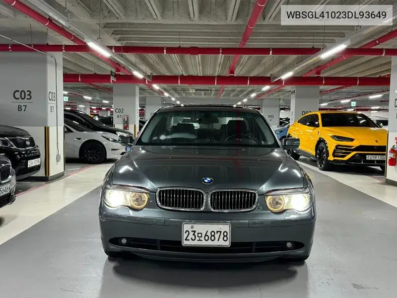 7 Series (E65) 735I VIN: WBSGL41023DL93649 Lot: 39914225