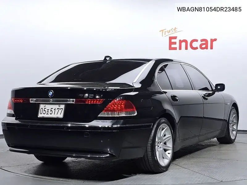 7 Series (E65) 760Li VIN: WBAGN81054DR23485 Lot: 39610319