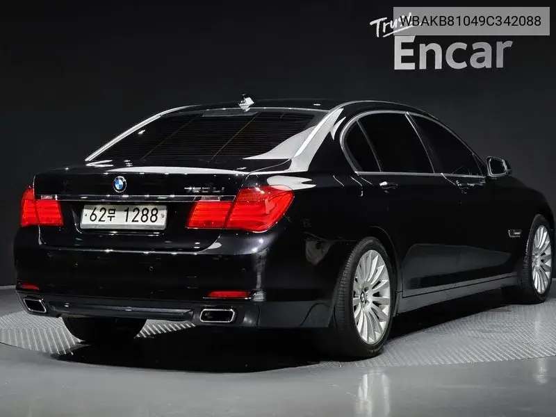 7 Series (F01) 750Li VIN: WBAKB81049C342088 Lot: 39962568