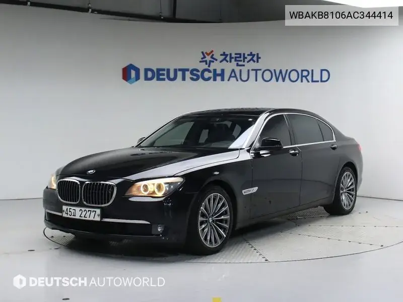 7 Series (F01) 750Li VIN: WBAKB8106AC344414 Lot: 39959978