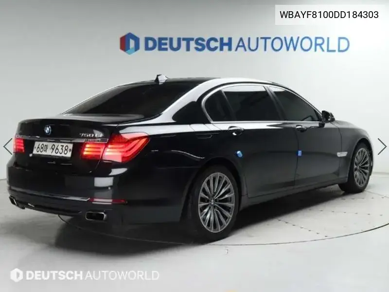 7 Series (F01) 750Li xDrive B & O Edition VIN: WBAYF8100DD184303 Lot: 39572504