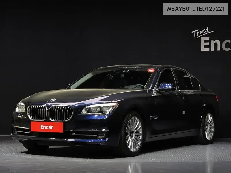 7 Series (F01) 740D xDrive VIN: WBAYB0101ED127221 Lot: 39585350