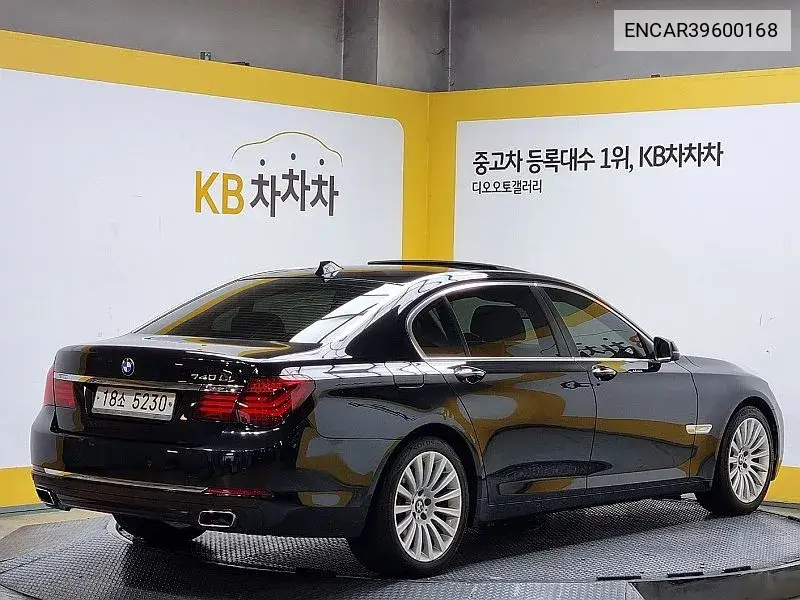 7 Series (F01) 740Li VIN: ENCAR39600168 Lot: 39600168
