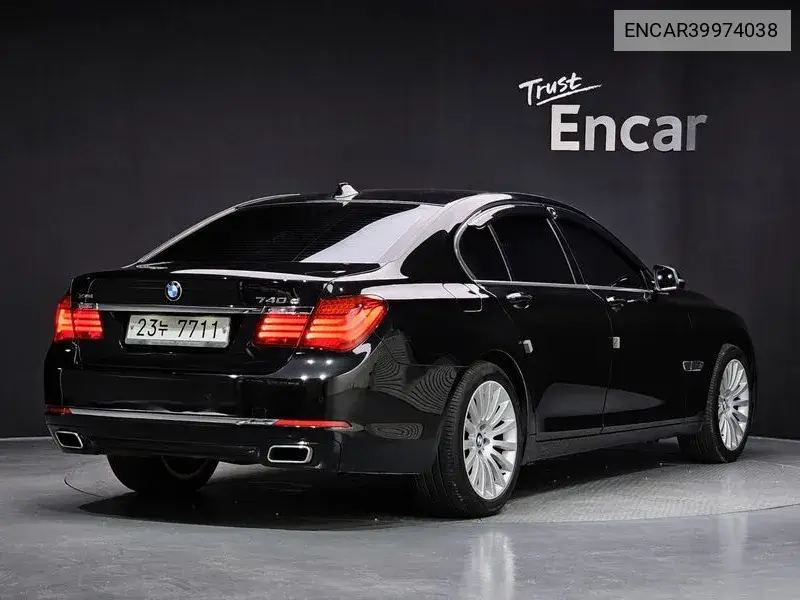7 Series (F01) 740D xDrive VIN: ENCAR39974038 Lot: 39974038