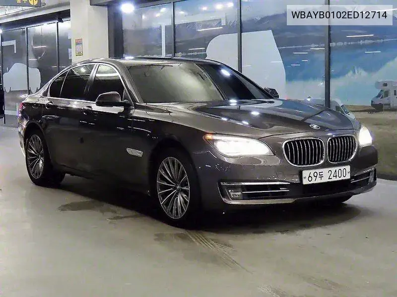7 Series (F01) 740D xDrive VIN: WBAYB0102ED12714 Lot: 40012804