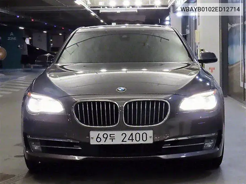 7 Series (F01) 740D xDrive VIN: WBAYB0102ED12714 Lot: 40012804