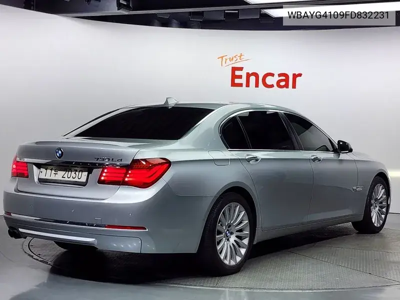7 Series (F01) 730Ld VIN: WBAYG4109FD832231 Lot: 39617075