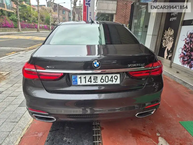 7 Series (G11) 730 Ld xDrive VIN: ENCAR39641854 Lot: 39641854