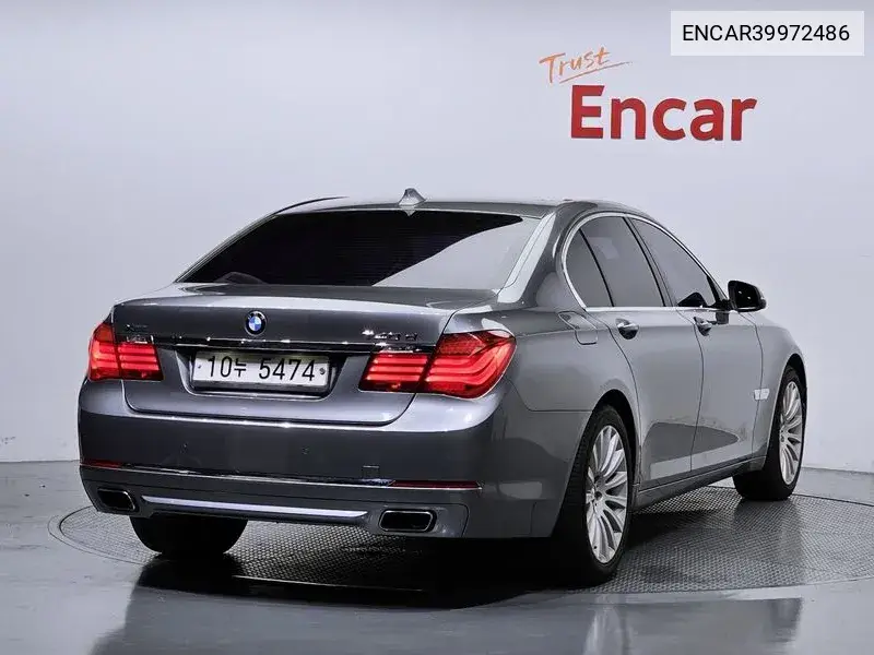 7 Series (F01) 740D xDrive VIN: ENCAR39972486 Lot: 39972486