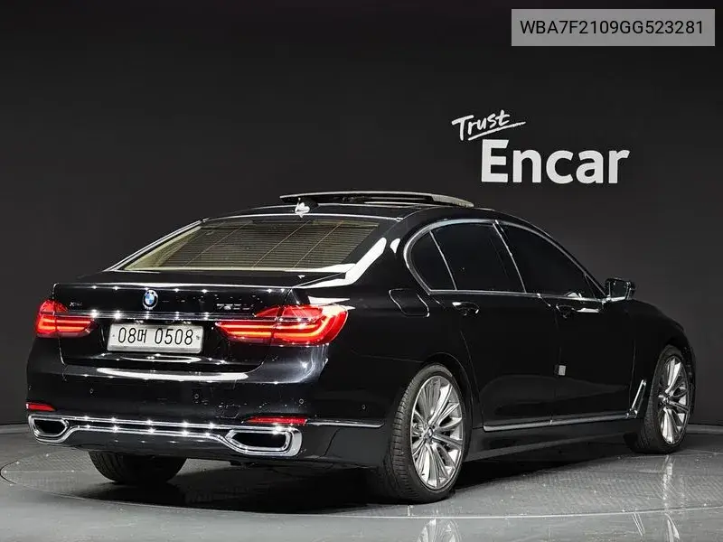 7 Series (G11) 750Li xDrive Premium VIN: WBA7F2109GG523281 Lot: 39980559