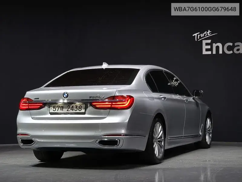 7 Series (G11) 730 Ld xDrive VIN: WBA7G6100GG679648 Lot: 38961491