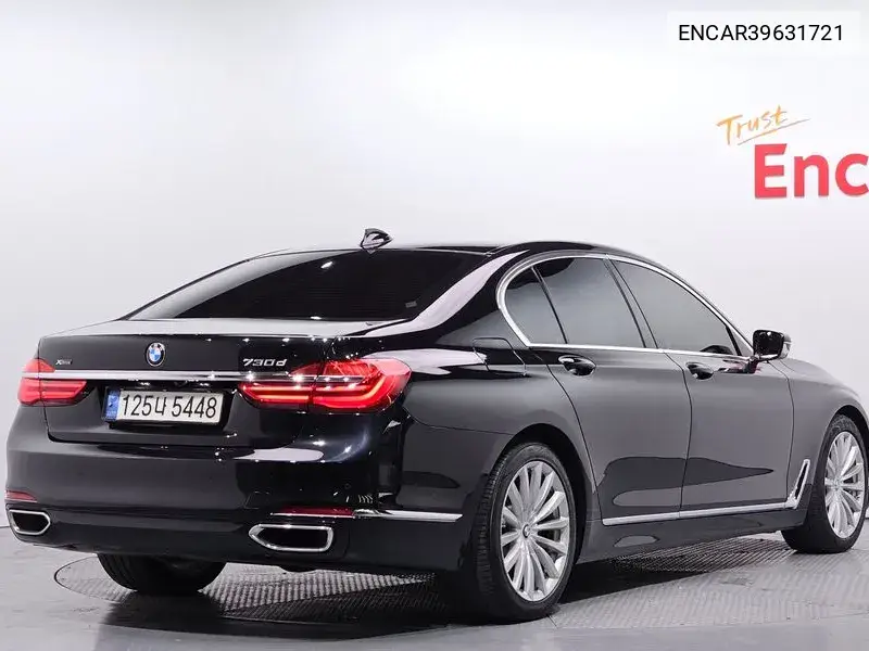 7 Series (G11) 730D xDrive VIN: ENCAR39631721 Lot: 39631721