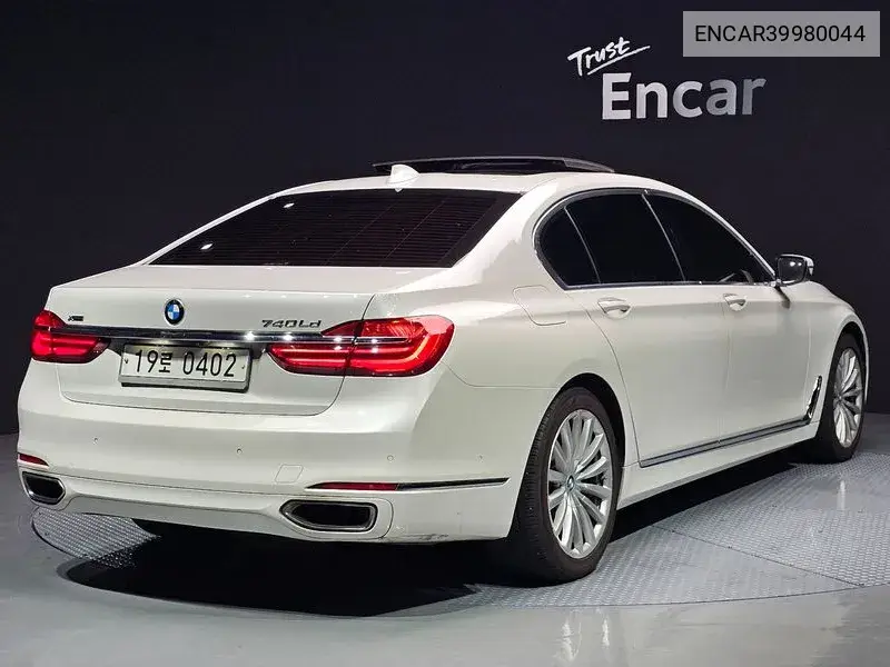 7 Series (G11) 730 Ld xDrive VIN: ENCAR39980044 Lot: 39980044
