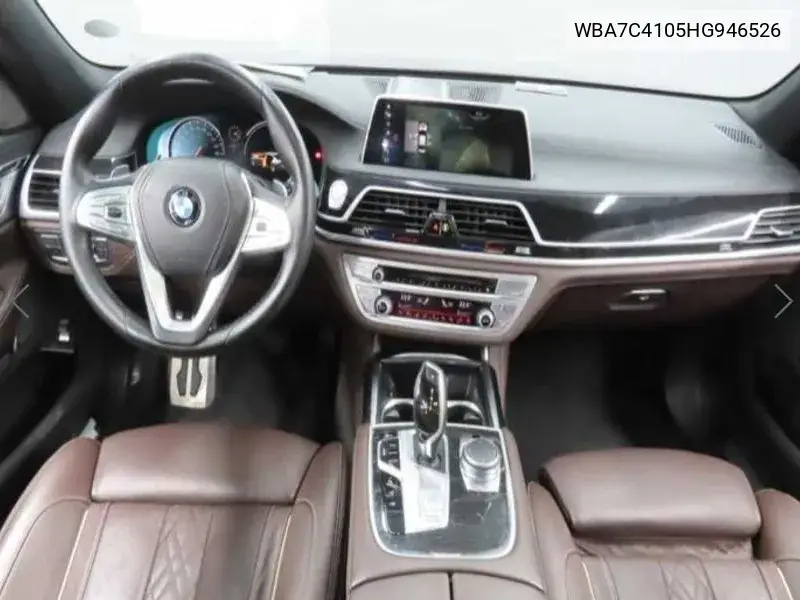 7 Series (G11) 730D xDrive M Sports VIN: WBA7C4105HG946526 Lot: 39641251