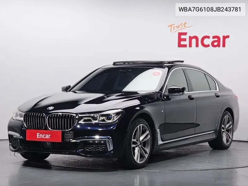 7 Series (G11) 730Ld xDrive M Sports VIN: WBA7G6108JB243781 Lot: 39646837