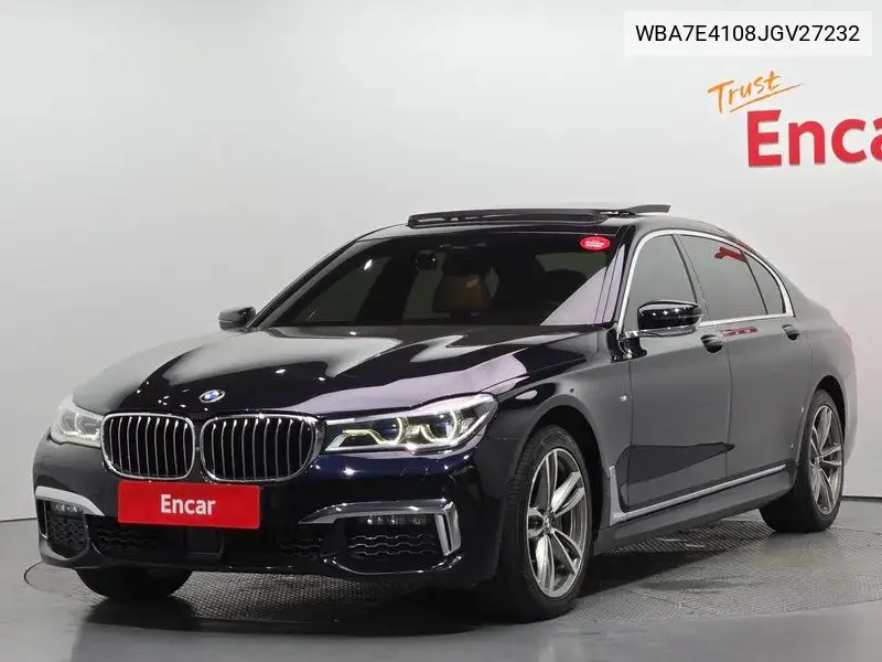 7 Series (G11) 740Li xDrive M Sports VIN: WBA7E4108JGV27232 Lot: 39960119