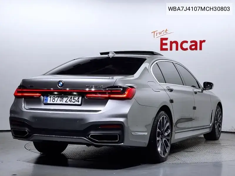 7 Series (G11) 730Ld xDrive M Sports VIN: WBA7J4107MCH30803 Lot: 39968555