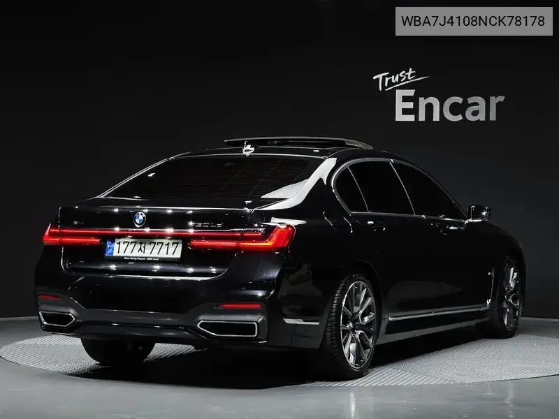7 Series (G11) 730Ld xDrive M Sports VIN: WBA7J4108NCK78178 Lot: 39635600