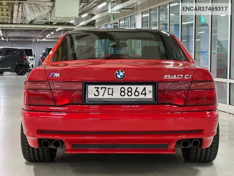 8 Series 840Ci E31 VIN: ENCAR37469317 Lot: 37469317