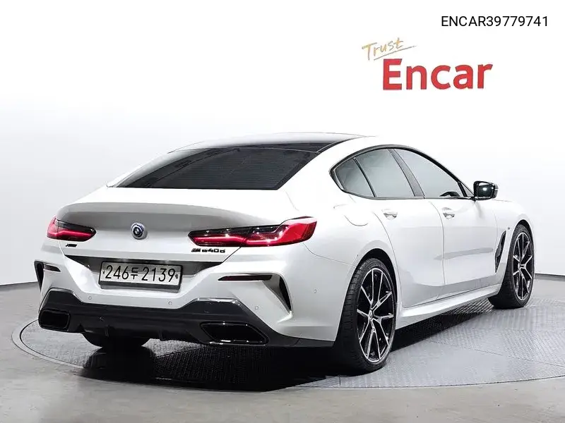 8 Series (G15) 840D xDrive M Sports Gran Coupe VIN: ENCAR39779741 Lot: 39779741
