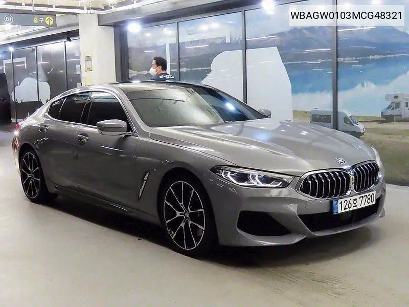 BMW 8 Series (G15) 840D xDrive M Sports Gran Coupe VIN: WBAGW0103MCG48321 Lot: 38191161