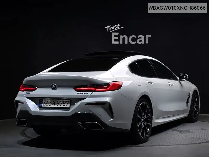 8 Series (G15) 840D xDrive M Sports Gran Coupe VIN: WBAGW010XNCH86066 Lot: 39817371