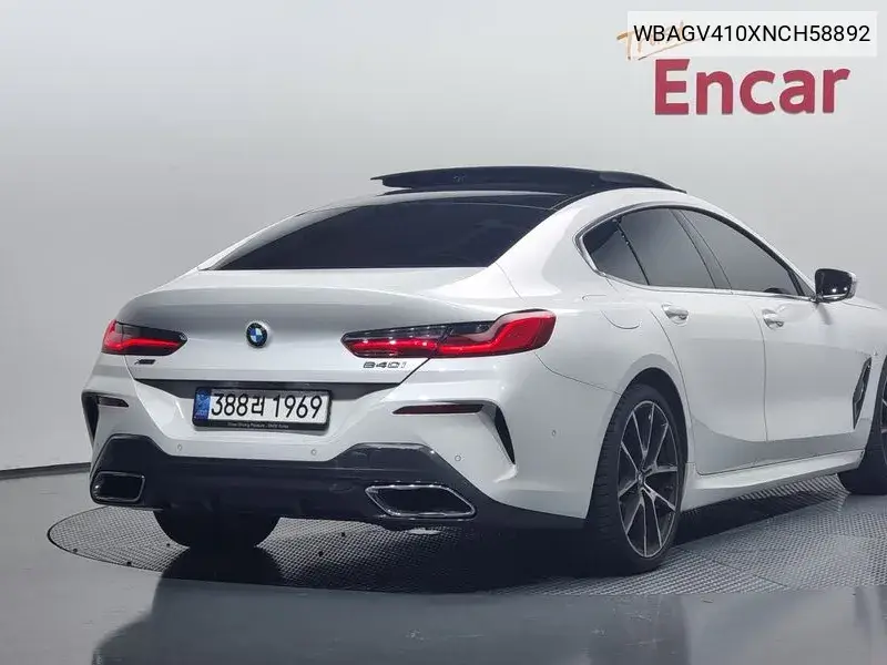 8 Series (G15) 840I xDrive M Sports Gran Coupe VIN: WBAGV410XNCH58892 Lot: 39979308