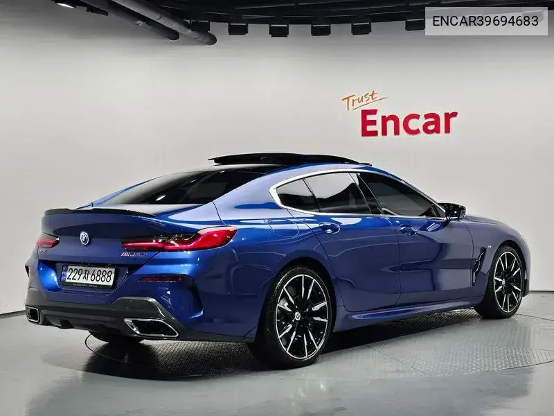8 Series (G15) M850I ​​xDrive Gran Coupe VIN: ENCAR39694683 Lot: 39694683