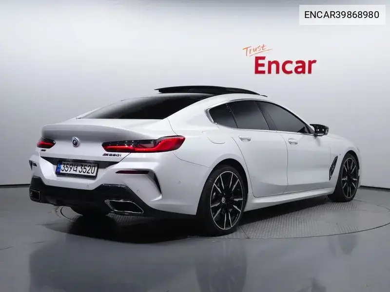 8 Series (G15) M850I ​​xDrive Gran Coupe VIN: ENCAR39868980 Lot: 39868980