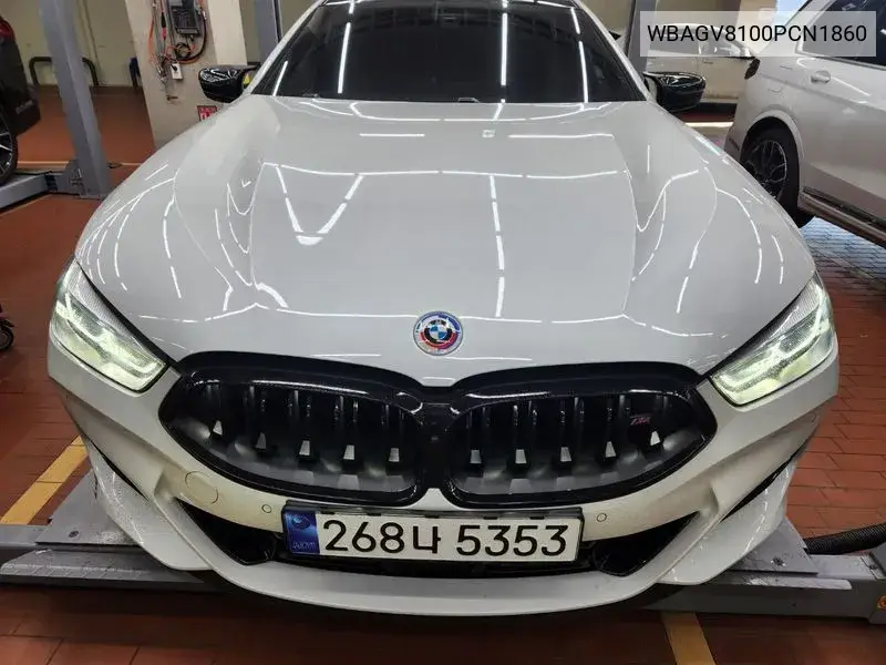 8 Series (G15) M850I ​​xDrive Gran Coupe VIN: WBAGV8100PCN1860 Lot: 39132207