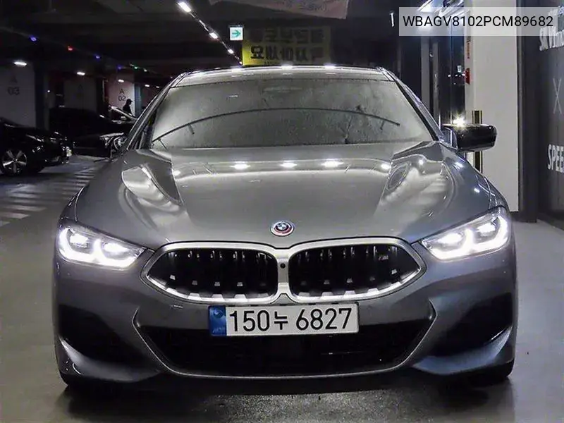 8 Series (G15) M850I ​​xDrive Gran Coupe VIN: WBAGV8102PCM89682 Lot: 39674193