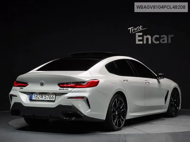 8 Series (G15) M850I ​​xDrive Gran Coupe VIN: WBAGV8104PCL48208 Lot: 39869574