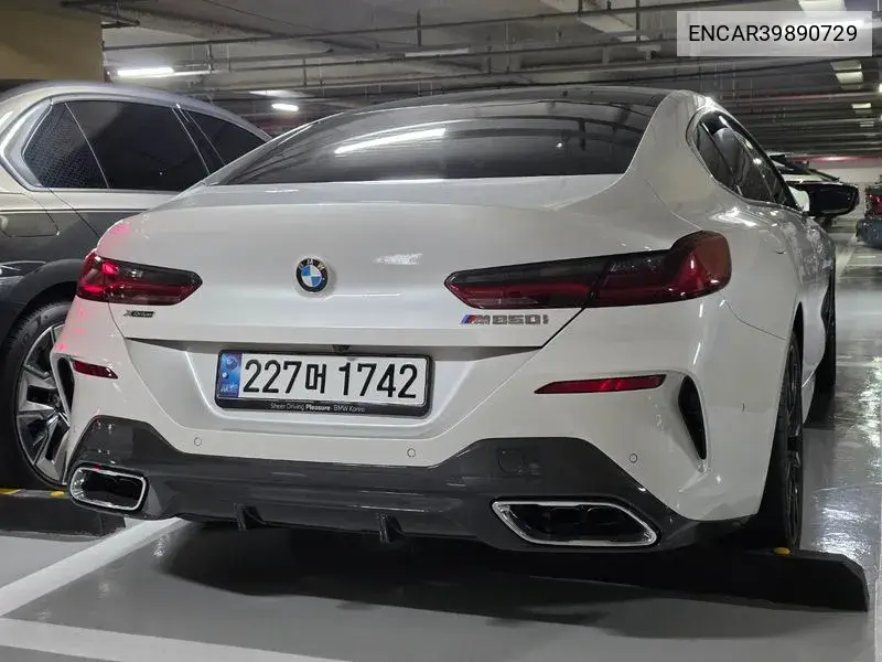 8 Series (G15) M850I ​​xDrive Gran Coupe VIN: ENCAR39890729 Lot: 39890729