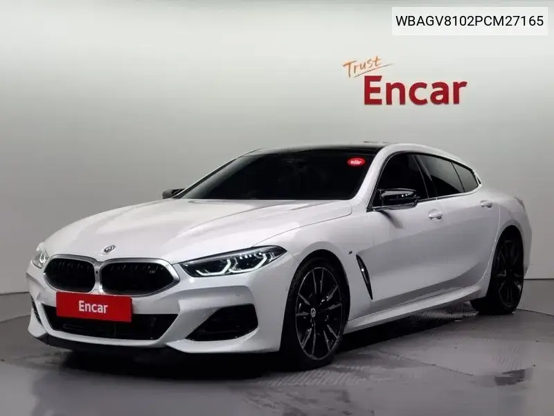 8 Series (G15) M850I ​​xDrive Gran Coupe VIN: WBAGV8102PCM27165 Lot: 39899078