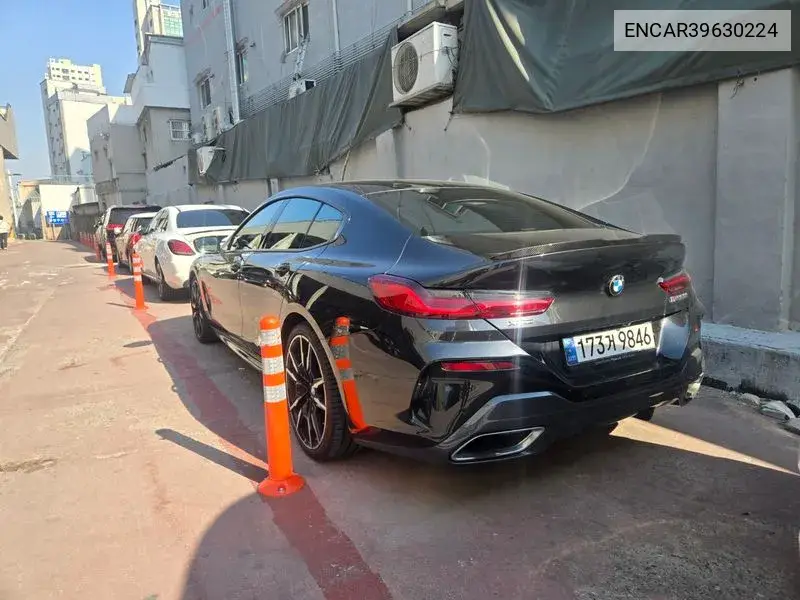 8 Series (G15) M850I ​​xDrive Gran Coupe VIN: ENCAR39630224 Lot: 39630224