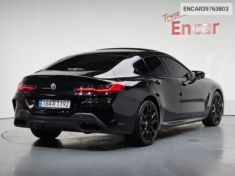 8 Series (G15) M850I ​​xDrive Gran Coupe VIN: ENCAR39763803 Lot: 39763803