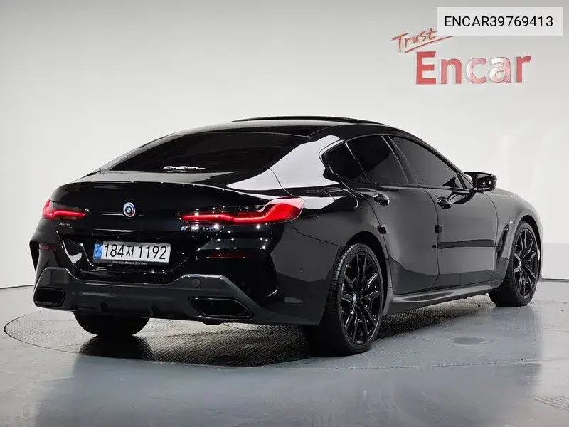 8 Series (G15) M850I ​​xDrive Gran Coupe VIN: ENCAR39769413 Lot: 39769413