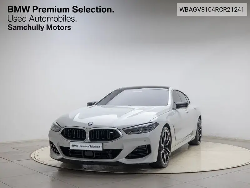 8 Series (G15) M850I ​​xDrive Gran Coupe VIN: WBAGV8104RCR21241 Lot: 39829944