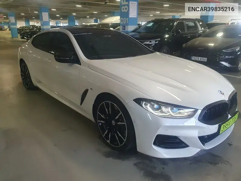 8 Series (G15) M850I ​​xDrive Gran Coupe VIN: ENCAR39835216 Lot: 39835216
