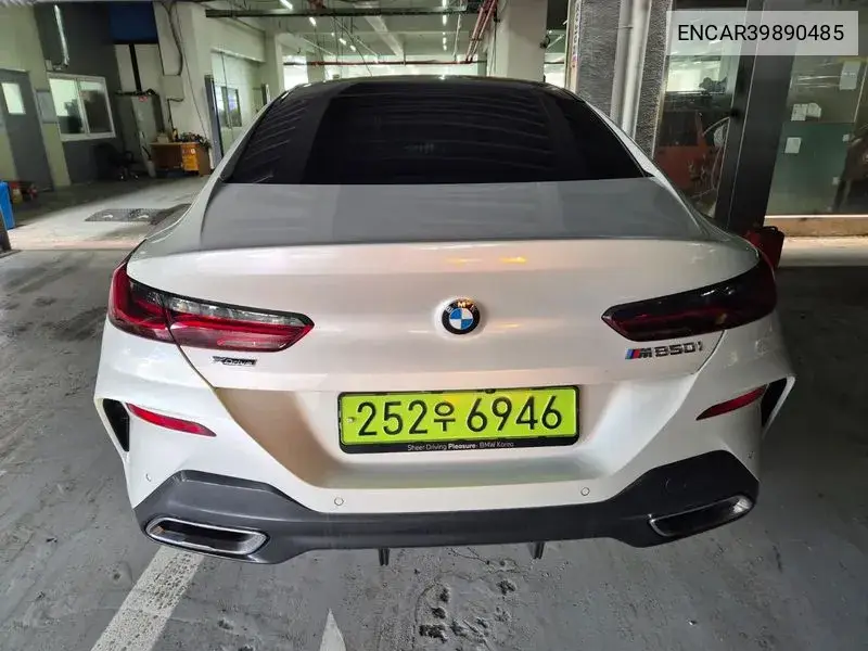 8 Series (G15) M850I ​​xDrive Gran Coupe VIN: ENCAR39890485 Lot: 39890485