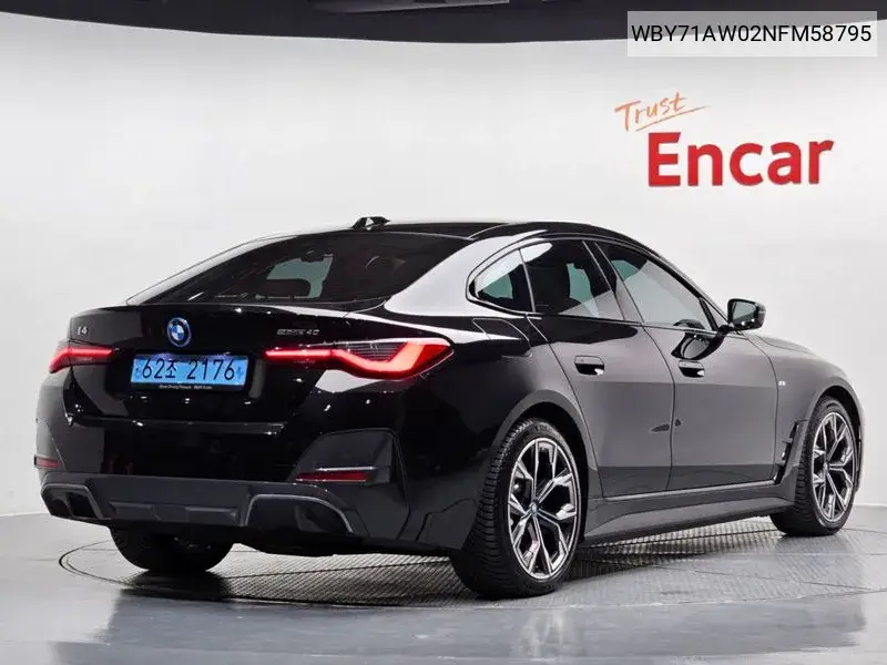 I4 Edrive40 M Sports VIN: WBY71AW02NFM58795 Lot: 39596226
