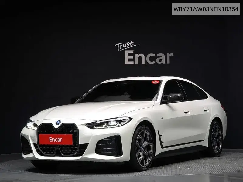 I4 Edrive40 M Sports VIN: WBY71AW03NFN10354 Lot: 39899254