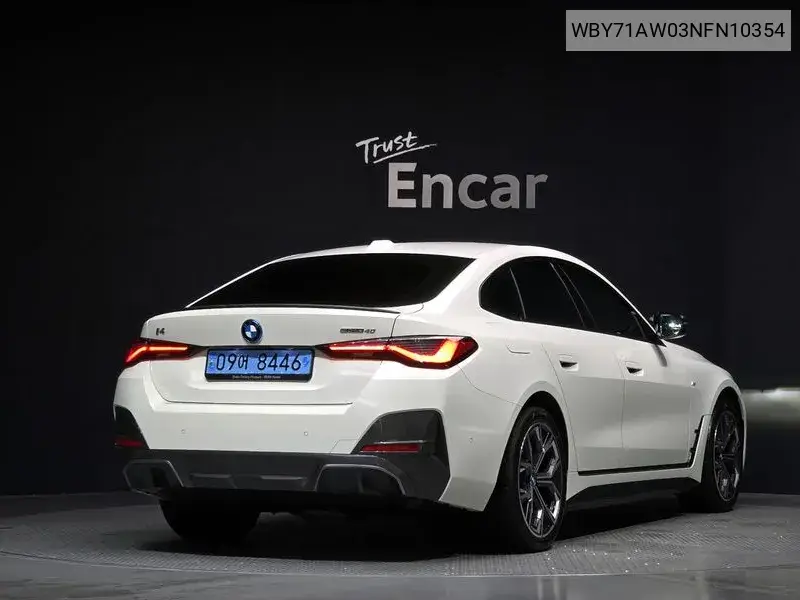 I4 Edrive40 M Sports VIN: WBY71AW03NFN10354 Lot: 39899254