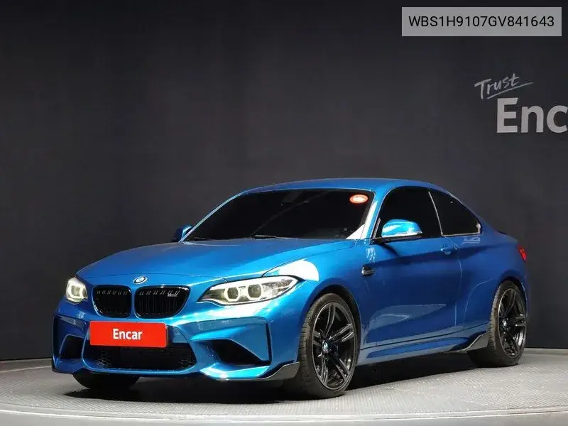 M2 (F87) M2 Coupe VIN: WBS1H9107GV841643 Lot: 39777165