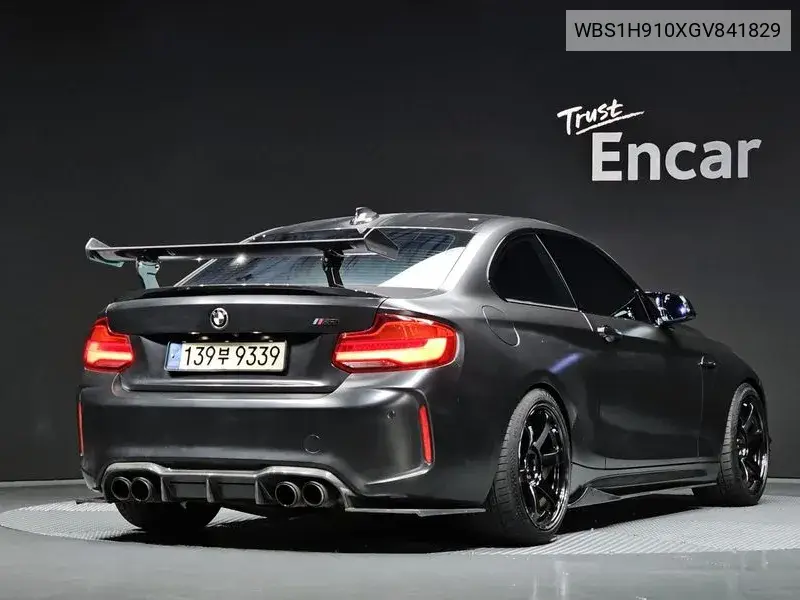 M2 (F87) M2 Coupe VIN: WBS1H910XGV841829 Lot: 39984368