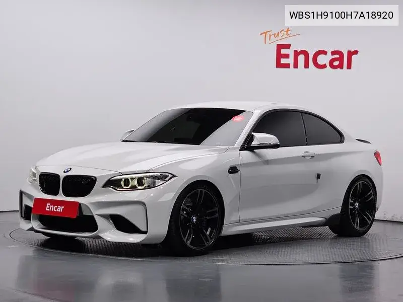 M2 (F87) M2 Coupe M Performance Steering Wheel Edition VIN: WBS1H9100H7A18920 Lot: 39898896