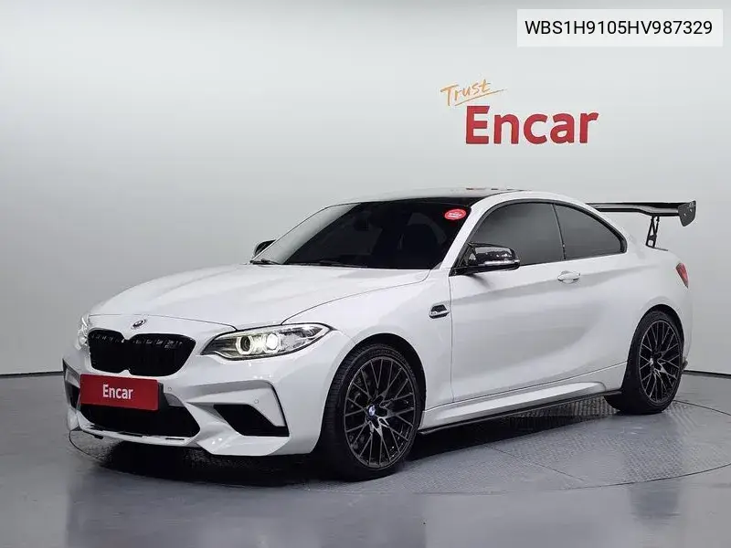 M2 (F87) M2 Coupe M Performance Steering Wheel Edition VIN: WBS1H9105HV987329 Lot: 39974067