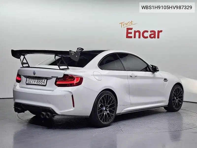 M2 (F87) M2 Coupe M Performance Steering Wheel Edition VIN: WBS1H9105HV987329 Lot: 39974067
